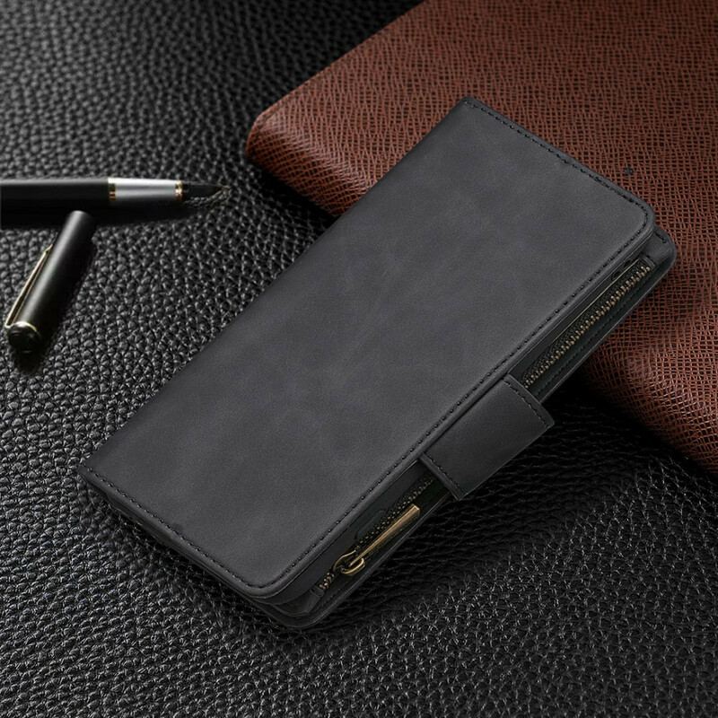 Capa Capa Flip Para Samsung Galaxy S20 Ultra Destacável Com Zíper