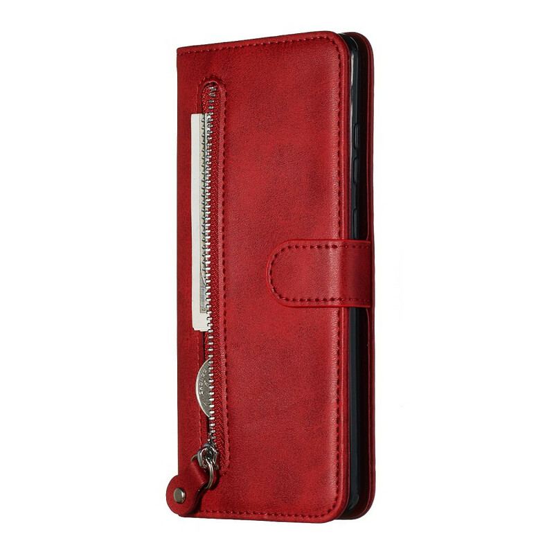 Capa Flip Para Samsung Galaxy S20 Ultra Porta-moedas Vintage