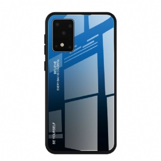 Capa Para Samsung Galaxy S20 Ultra Vidro Temperado Seja Você Mesmo