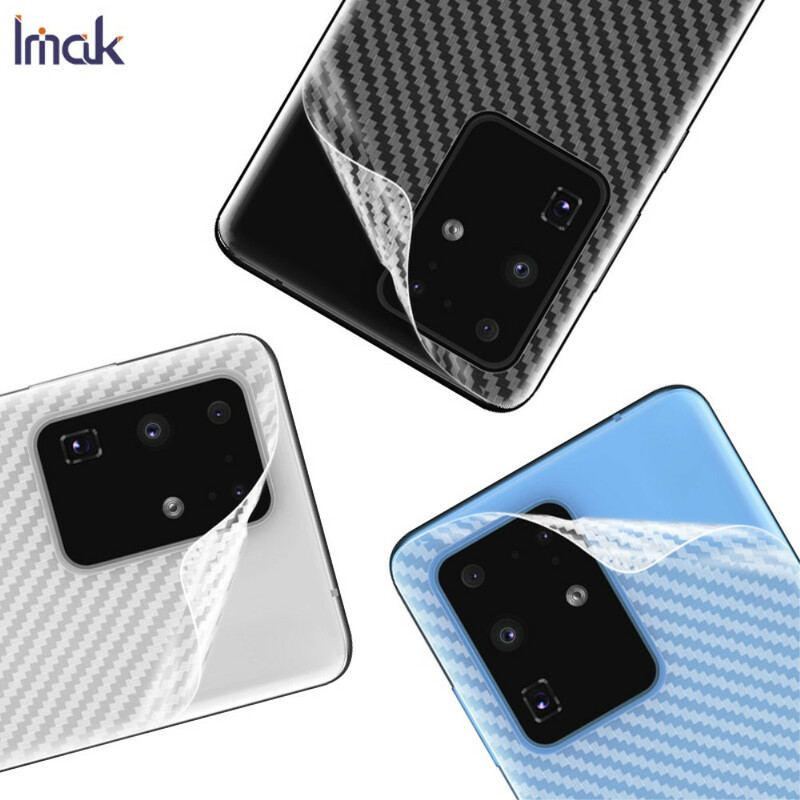 Película Traseira Para Samsung Galaxy S20 Ultra Style Carbon Imak