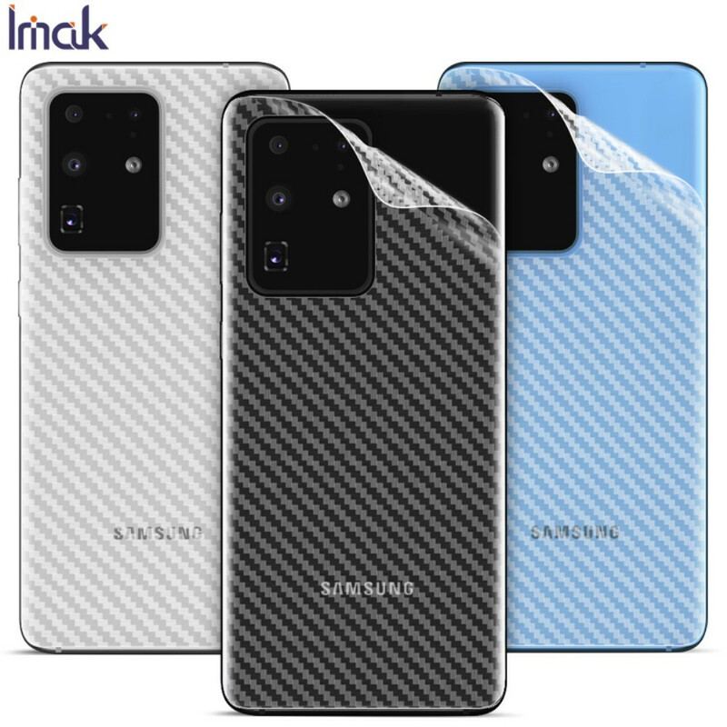 Película Traseira Para Samsung Galaxy S20 Ultra Style Carbon Imak