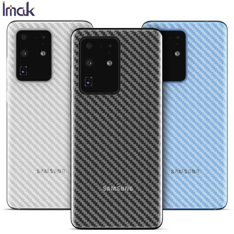 Película Traseira Para Samsung Galaxy S20 Ultra Style Carbon Imak