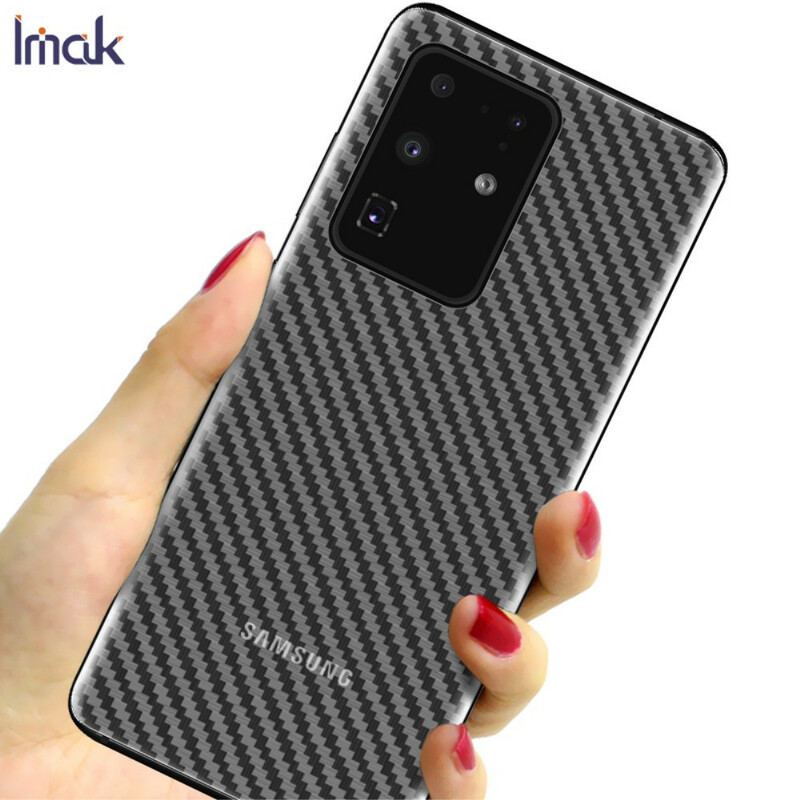 Película Traseira Para Samsung Galaxy S20 Ultra Style Carbon Imak