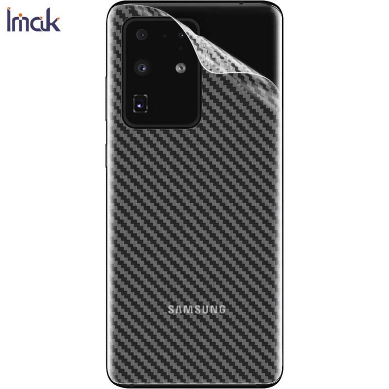 Película Traseira Para Samsung Galaxy S20 Ultra Style Carbon Imak