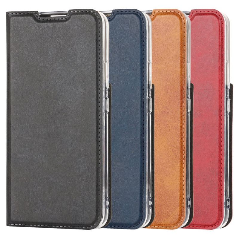 Capa De Celular Para Samsung Galaxy S22 5G De Cordão Flip Tira De Classe De Couro Falso