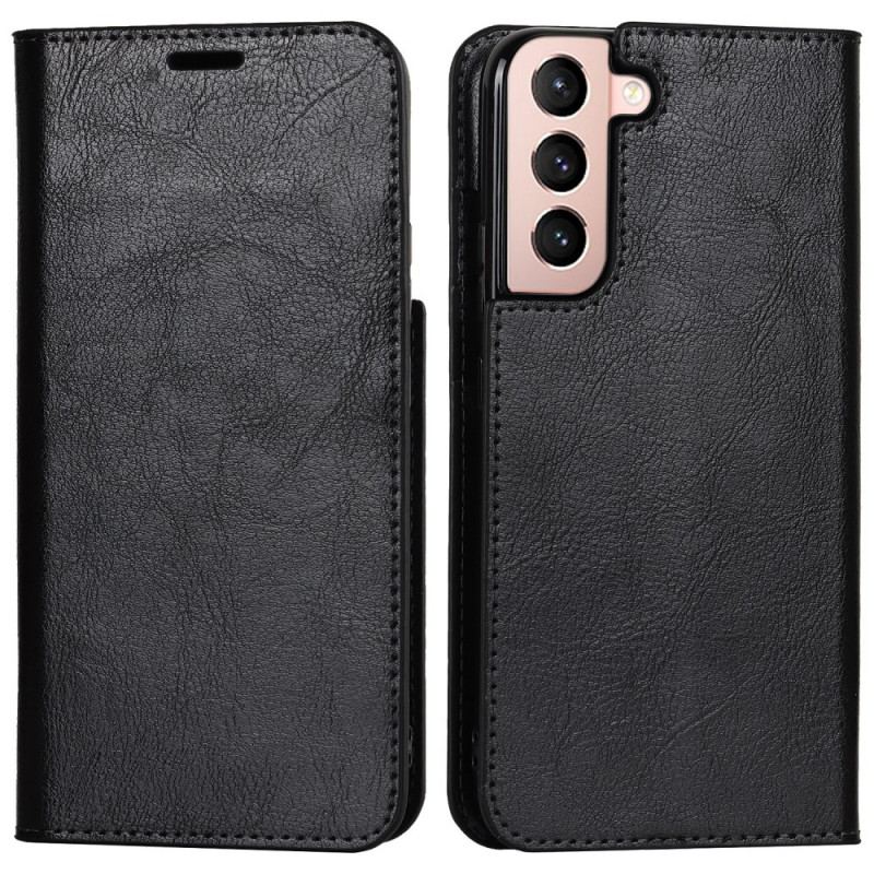 Capa De Celular Para Samsung Galaxy S22 5G Flip Couro Legitimo