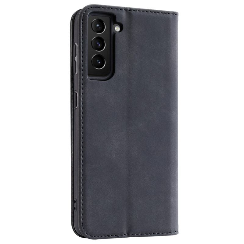 Capa De Celular Para Samsung Galaxy S22 5G Flip Couro Sintético Casedance