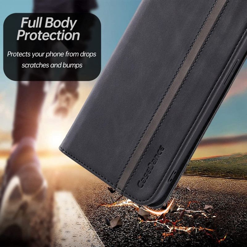 Capa De Celular Para Samsung Galaxy S22 5G Flip Couro Sintético Casedance