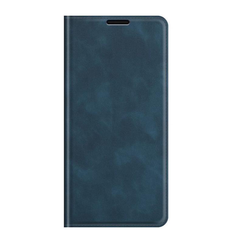 Capa De Celular Para Samsung Galaxy S22 5G Flip Efeito Couro Toque Sedoso