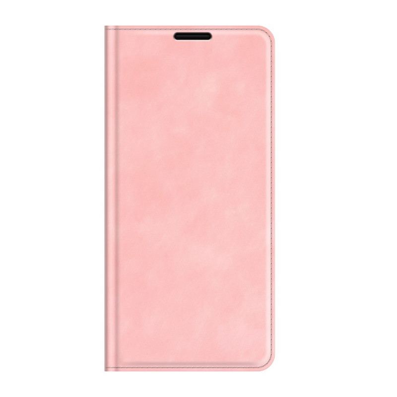 Capa De Celular Para Samsung Galaxy S22 5G Flip Efeito Couro Toque Sedoso