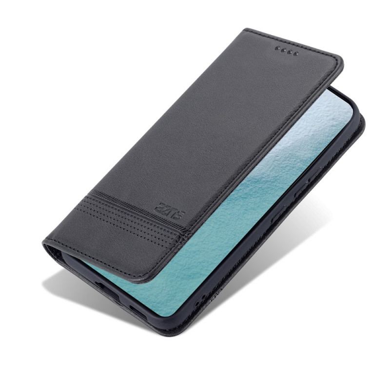 Capa De Celular Para Samsung Galaxy S22 5G Flip Estilo De Couro Azns