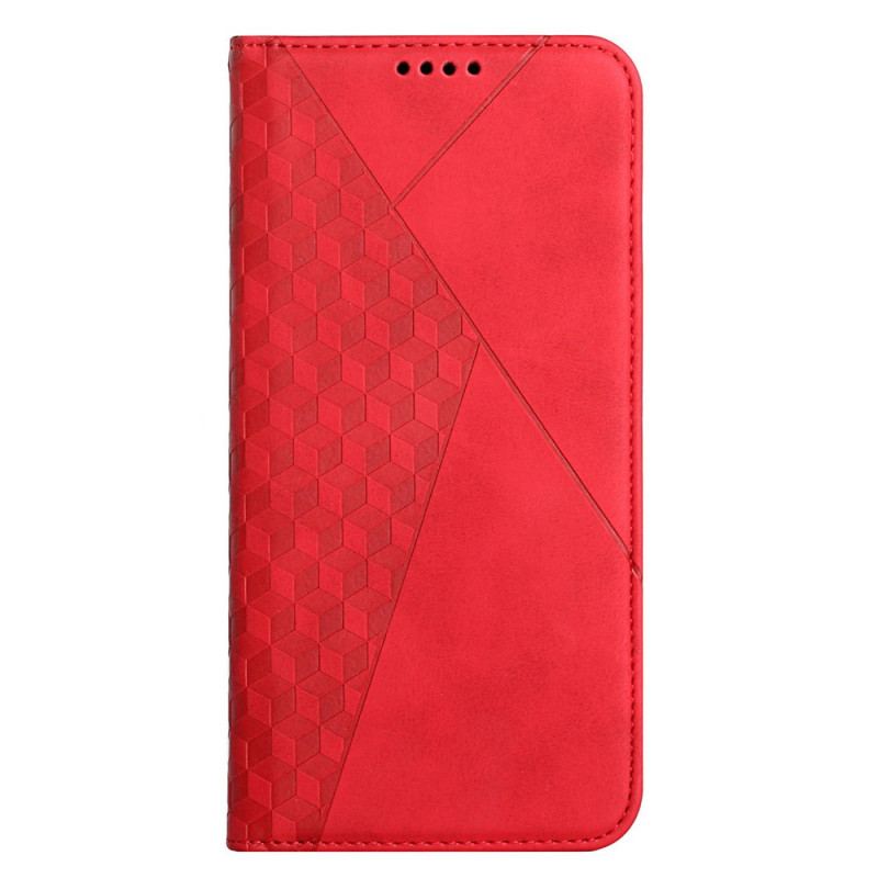 Capa De Celular Para Samsung Galaxy S22 5G Flip Estilo De Couro Com Textura Diamante