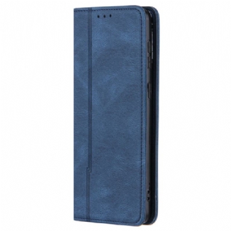 Capa De Celular Para Samsung Galaxy S22 5G Flip Estilo Linha Couro