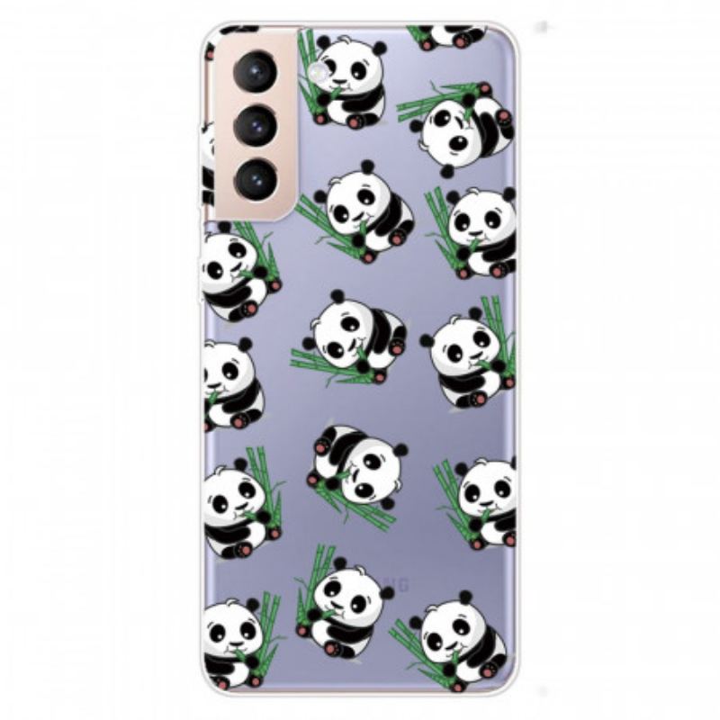 Capa De Celular Para Samsung Galaxy S22 5G Pequenos Pandas