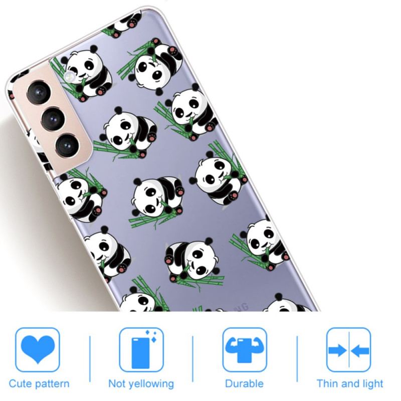 Capa De Celular Para Samsung Galaxy S22 5G Pequenos Pandas