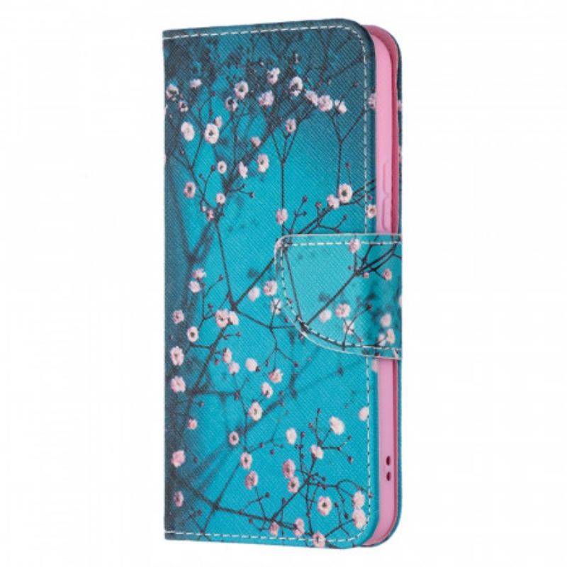 Capa Flip Para Samsung Galaxy S22 5G Árvore Florida