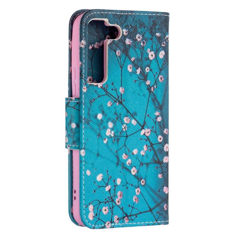 Capa Flip Para Samsung Galaxy S22 5G Árvore Florida