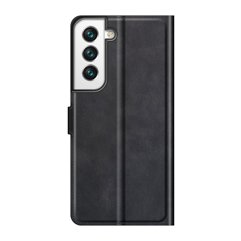 Capa Flip Para Samsung Galaxy S22 5G Couro Ultra Sintético