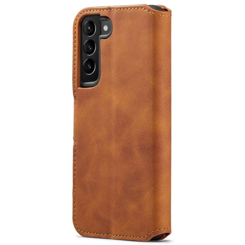 Capa Flip Para Samsung Galaxy S22 5G Dg.ming Retro