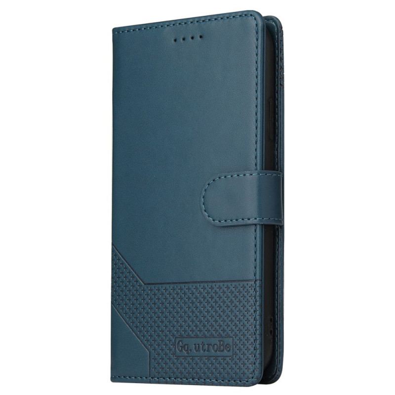 Capa Flip Para Samsung Galaxy S22 5G Efeito Couro Gq.utrobe