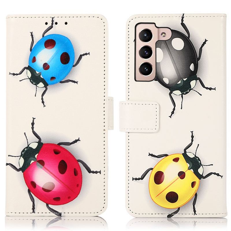 Capa Flip Para Samsung Galaxy S22 5G Joaninha