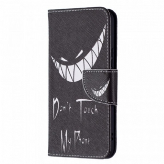 Capa Flip Para Samsung Galaxy S22 5G Telefone Do Diabo