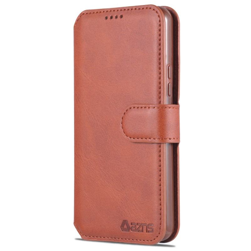 Capa Folio Para Samsung Galaxy S22 5G Azns Retrô