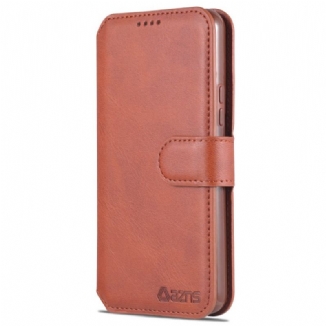 Capa Folio Para Samsung Galaxy S22 5G Azns Retrô