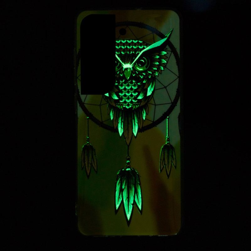 Capa Para Samsung Galaxy S22 5G Apanhador De Sonhos Fluorescente Exclusivo