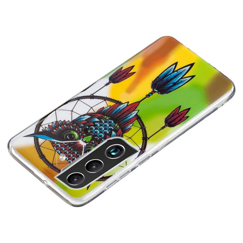 Capa Para Samsung Galaxy S22 5G Apanhador De Sonhos Fluorescente Exclusivo