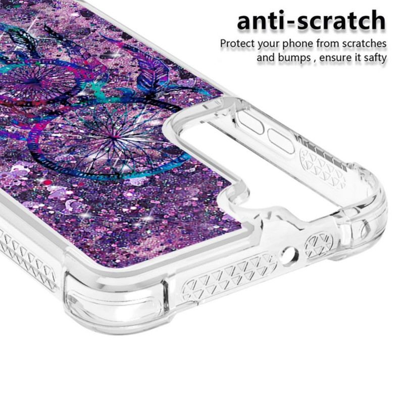 Capa Para Samsung Galaxy S22 5G Apanhador De Sonhos Glitter