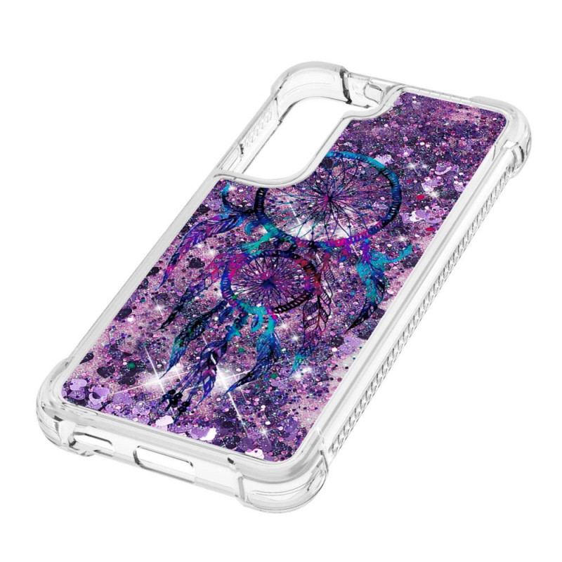 Capa Para Samsung Galaxy S22 5G Apanhador De Sonhos Glitter