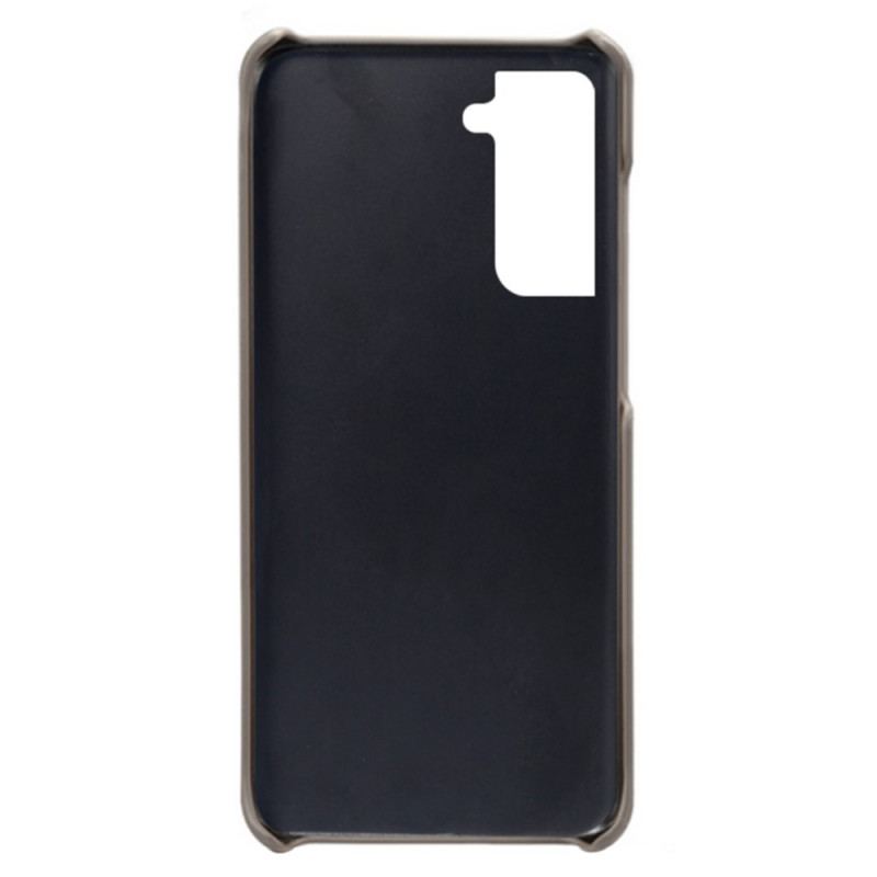 Capa Para Samsung Galaxy S22 5G Efeito Couro Ksq