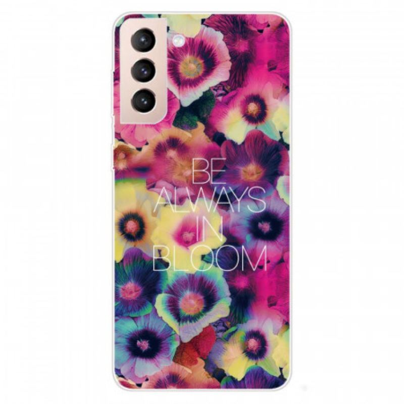 Capa Para Samsung Galaxy S22 5G Esteja Sempre Em Flor