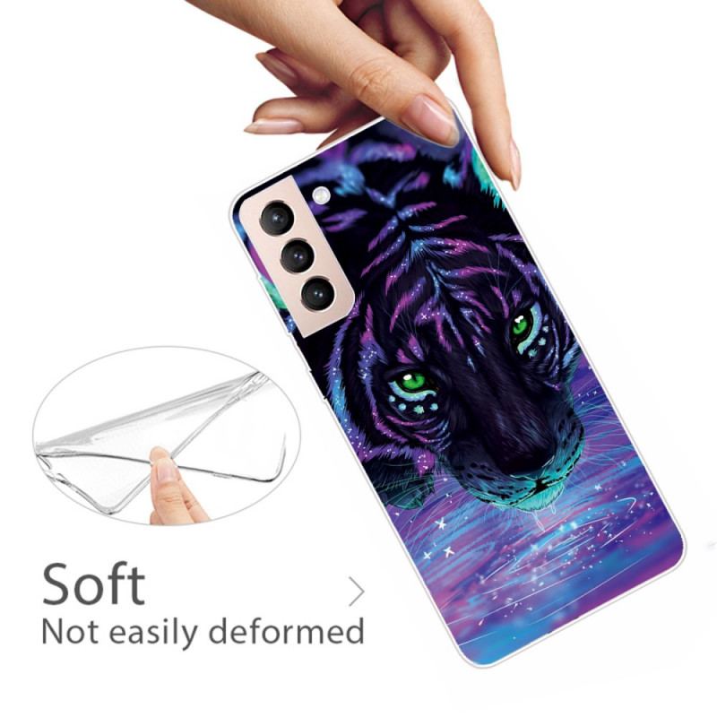 Capa Para Samsung Galaxy S22 5G Fabuloso Felino