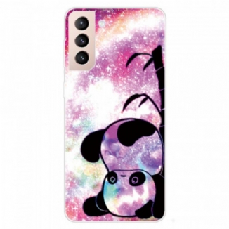 Capa Para Samsung Galaxy S22 5G Panda E Bambu