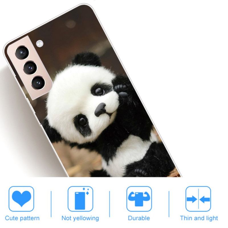 Capa Para Samsung Galaxy S22 5G Panda Flexível