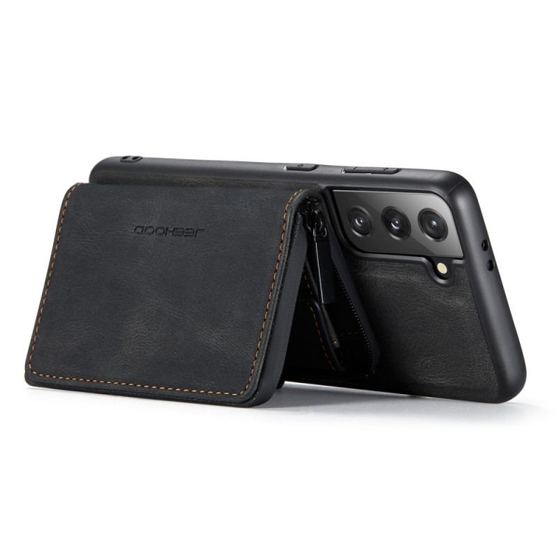 Capa Para Samsung Galaxy S22 5G Porta-moedas Destacável