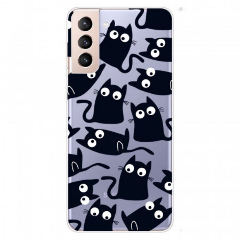 Capa Para Samsung Galaxy S22 5G Ratos Pretos