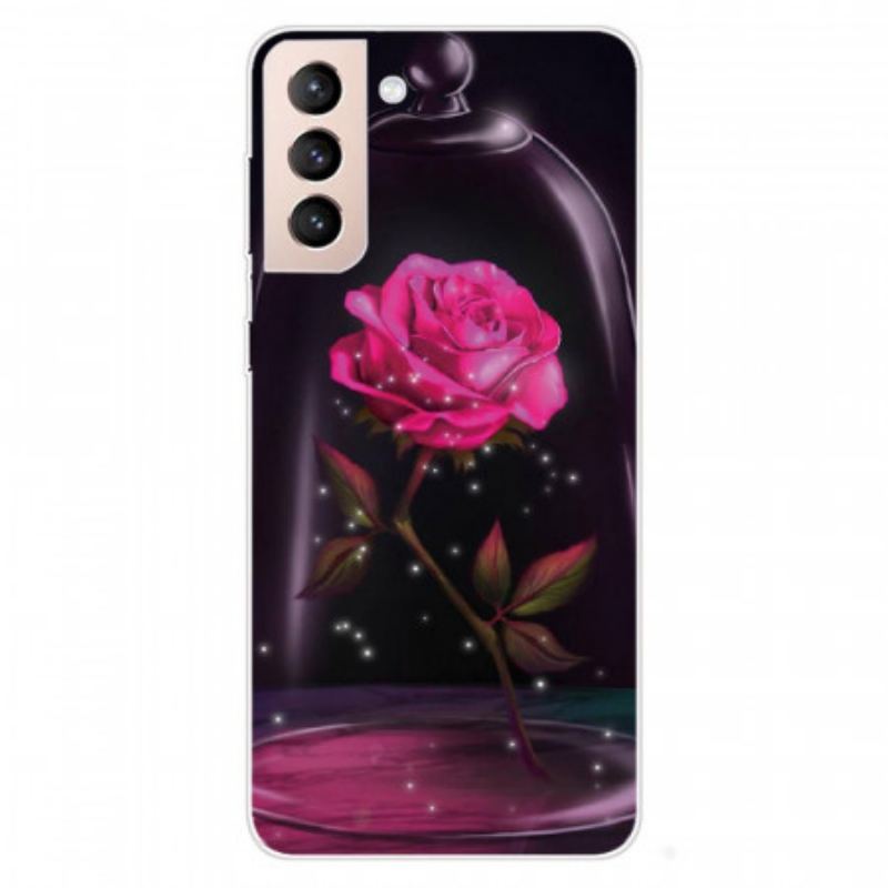 Capa Para Samsung Galaxy S22 5G Rosa Mágico