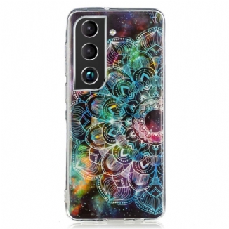 Capa Para Samsung Galaxy S22 5G Série Floral Fluorescente