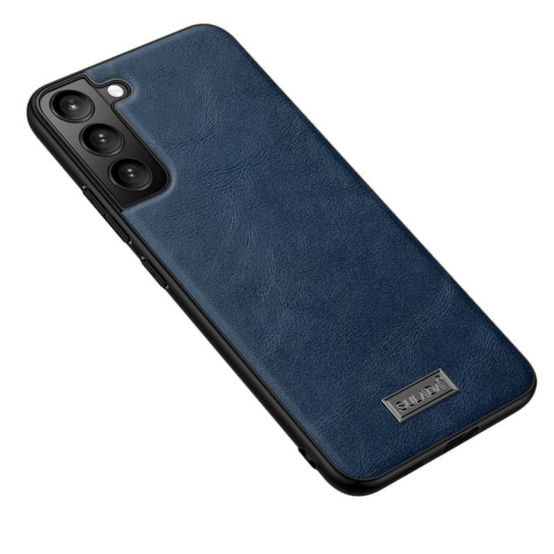 Capa Para Samsung Galaxy S22 5G Sulada Efeito Couro