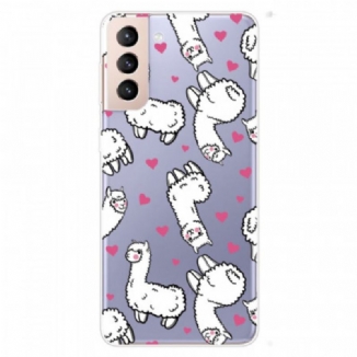 Capa Para Samsung Galaxy S22 5G Top Lhamas