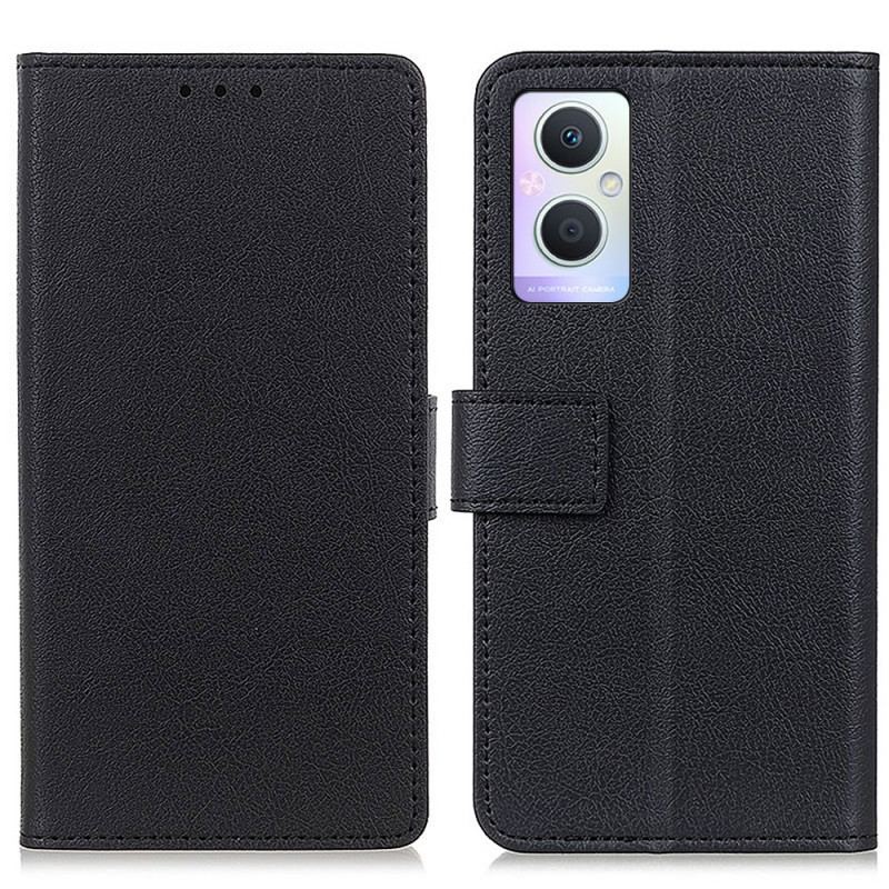 Capa Flip Para Oppo Reno 8 Lite Clássico