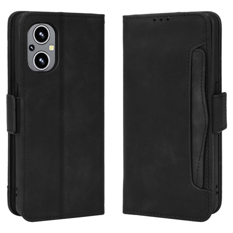 Capa Flip Para Oppo Reno 8 Lite Multi-card Premier Class