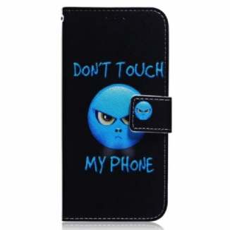 Capa Folio Para Oppo Reno 8 Lite Emoji Telefone