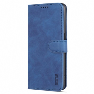 Capa Folio Para Oppo Reno 8 Lite Estilo De Couro Azns