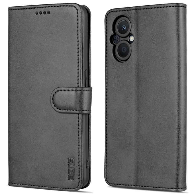 Capa Folio Para Oppo Reno 8 Lite Estilo De Couro Azns