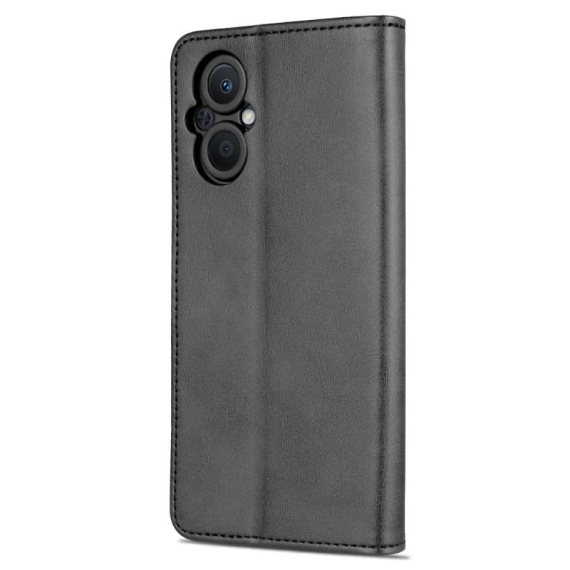 Capa Folio Para Oppo Reno 8 Lite Estilo De Couro Azns