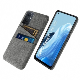 Capa Para Oppo Reno 8 Lite Pano Porta Cartão